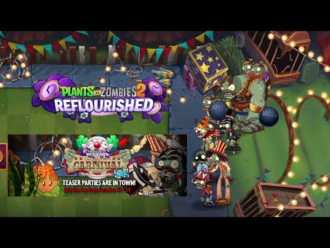 PvZ 2 Reflourished: Caliginous Carnival Act 2 Sneak Peek Pinata Party (October 23rd 2025)