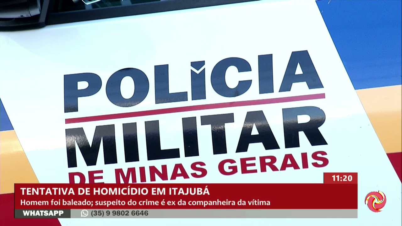 Homem é baleado em Itajubá: polícia investiga tentativa de homicídio