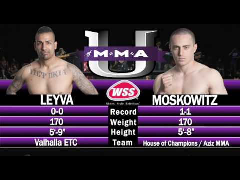 Louie Leyva vs. Dean Bo Moskowitz (University of MMA: Fight Night, 3/3/13, Los Angeles, CA)