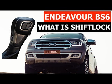 2020 Ford Endeavour Shift Lock Explained