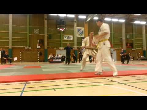 Kyokushin RM 2015 - Mattias Lindgren mot Fredrik Johansson