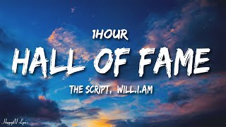 Download lagu The Script - Hall Of Fame (Lyrics) ft. will.i.am [1HOUR] mp3