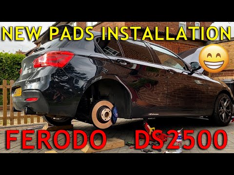 Ferodo DS2500 Installing new brake pads on BMW F20 M135i M140i