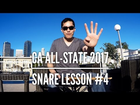 CBDA All State 2017 Portraits in Rhythm Etude #4 Lesson 4