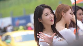 2017 슈퍼레이스 레이싱모델 임솔아 직캠 한국타이어 RaceQueen rQ grid girl