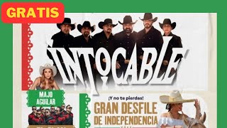 (GRATIS)  Intocable, Majo Aguilar, El Plan en Monterrey, Nuevo Leon 2023 Macroplaza