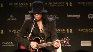 Sixto Rodriguez (aka Sugarman)- &quot;The Establishment Blues&quot; (720p HD) Live at Sundance 1-26-2012
