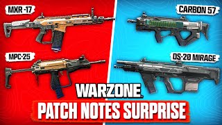 Le Gros Patch D'Équilibrage Surprise de Warzone en Saison 1! (Nerfs MPC/MXR, Buffs Carbon/VS Recon)