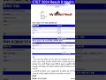 CTET July 2024 Mark S CTET Exam 2024 Certificate Result Shorts Short Viral Shortvideo Like