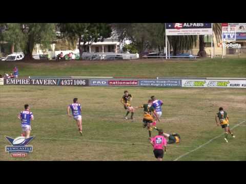 2016 Newcastle RL Round 11 Open Grade Highlights - Kurri Kurri Bulldogs v Macquarie Scorpions