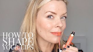 How to shape your lips