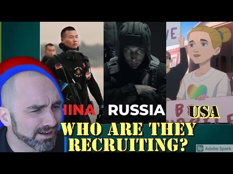 US Army Combat Veteran Reacts to Woke US Army Ad vs Russian & Chinese Ads