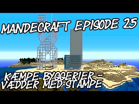 Bygge-væddemål! Stampe vs Brian! - Mandecraft - episode 25