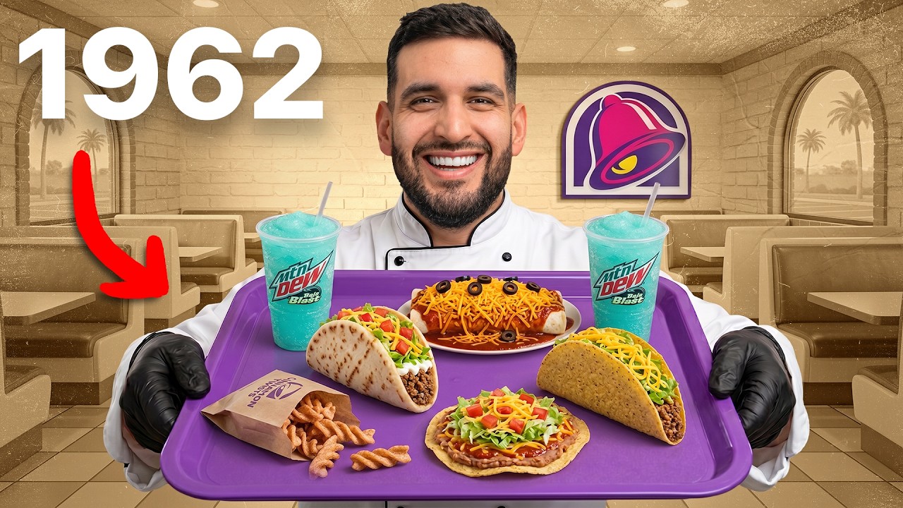 I Cooked The Original 1962 Taco Bell Menu