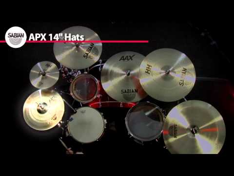 SABIAN APX HI HAT 14" image 6