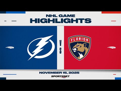 NHL Highlights | Lightning vs. Panthers - November 15, 2025