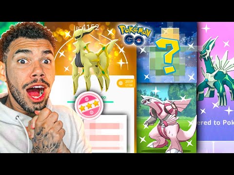 DIALGA & PALKIA E ARCEUS O MAIOR EVENTO DO POKEMON GO | Cris |