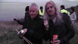 SAXON - Making Of - &quot;Hammer of the Gods&quot; video shoot on the edge