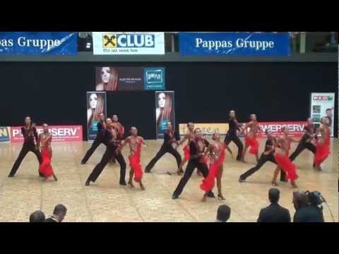 WDSF European Formation Latin 2012 - 3d place Grün Gold Club Bremen (HD)