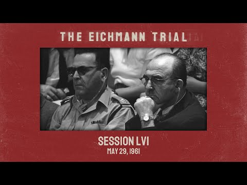 The Eichmann Trial: Session 56 (subtitled)