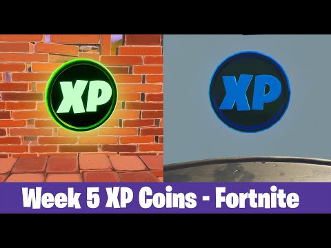 Fornite Week 5 XP Coins - Location Guide