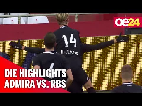 FC Admira Wacker Mödling gegen FC Red Bull Salzburg: Die Highlights