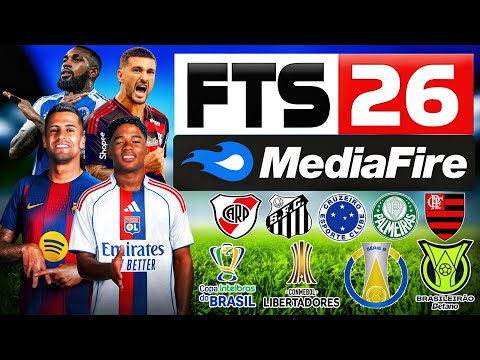 🏆FTS 2026 (SUL-AMERICANO) DOWNLOAD MEDIAFIRE LINK DIRETO! 100% ATUALIZADO COMO BAIXAR & INSTALAR! ✅ 