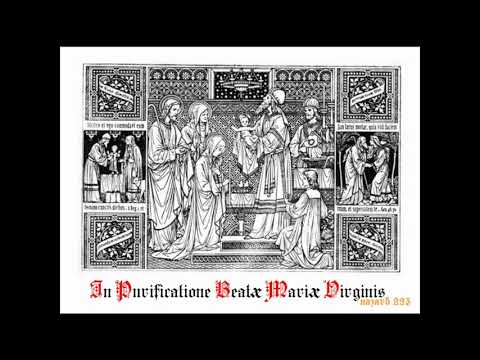 2. Februar - In Purificatione Beatae Mariae Virginis --- Mariä Reinigung, Lichtmeß