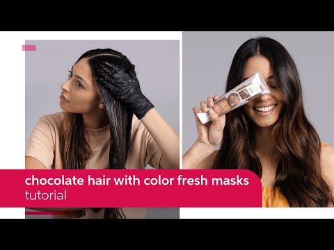 Chocolate Hair Tutorial with Color Fresh Mask | Wella Professionals