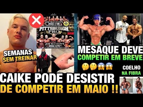 CAIKE MACHUCADO, ELE PODE DESISTIR DE COMPETIR EM MAIO ? - MESAQUE NOS PALCOS EM BREVE + COELHO