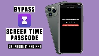 Bypass Screen Time Passcode on iPhone 11 Pro Max [2 Easy Ways]