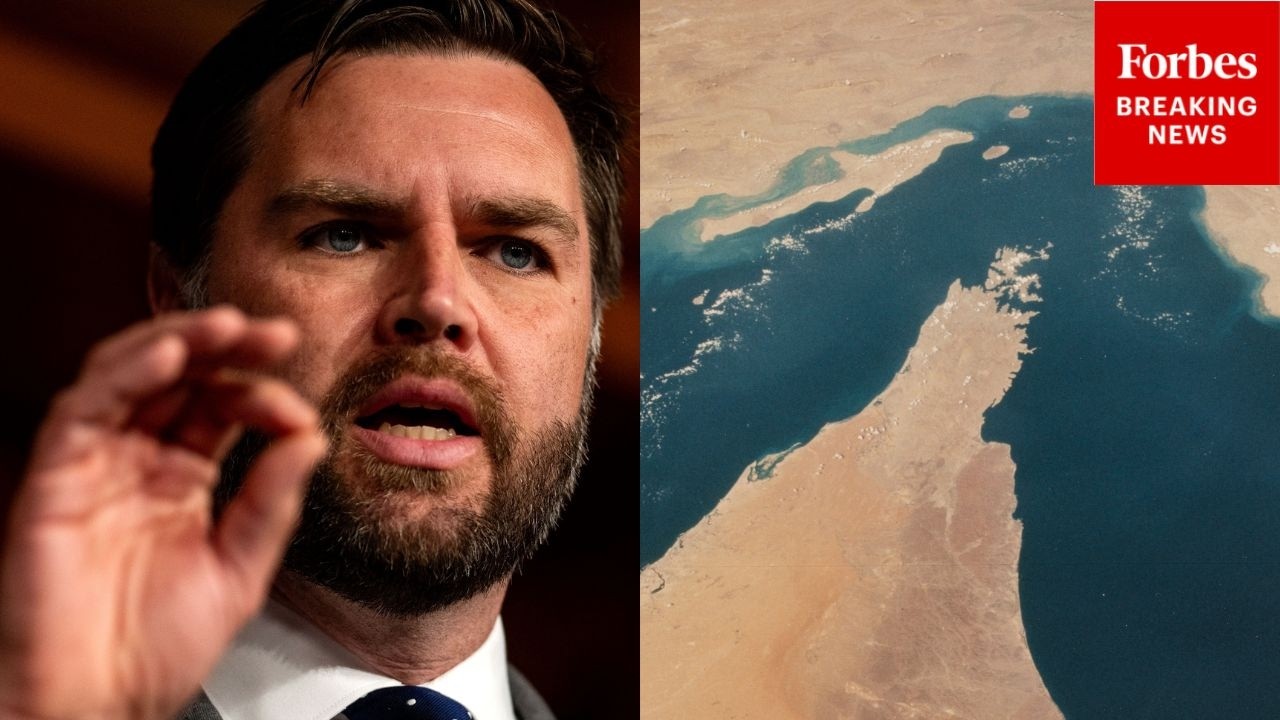Video | BREAKING NEWS: Vance Says U.S. Is 'Not Seeing Any Evidence' Of Hormuz Closure Amid Iranian Claims