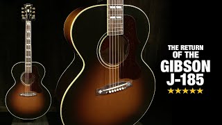 Video thumbnail for Gibson J-185 Vintage - New for 2020 by Acoustic Letter