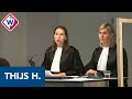 24 jaar cel en tbs geëist tegen Thijs H. wegens drie moorden - OMROEP WEST