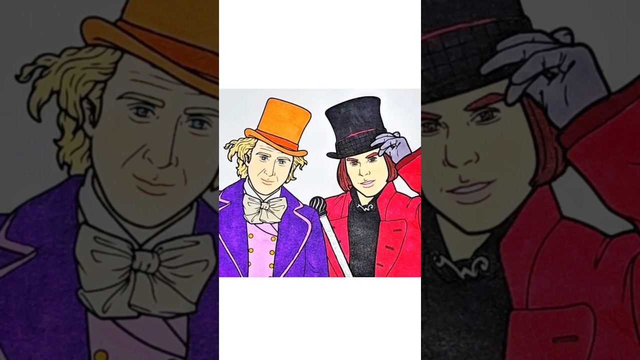 #coloring #willywonka #shorts