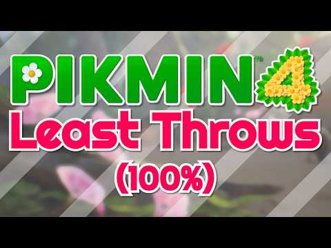 How Many Throws Does it Take to 100% Pikmin 4?