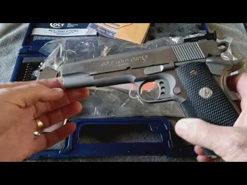 2013 Colt O5070X Gold Cup Trophy .45 ACP Tabletop Review