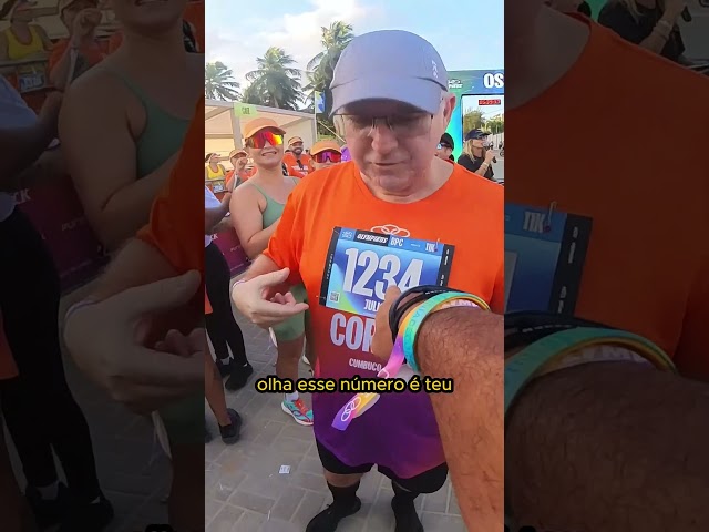 Aula de chegada de corrida #maniadecorrida
