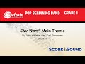 Star Wars® Main Theme, arr. Carl Strommen - Score & Sound
