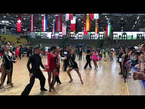 Mads Friis Lassen - Ilona Sak, DEN | Cha Cha Cha | Hessen Tanzt WDSF Int. Open Adult Latin 2019