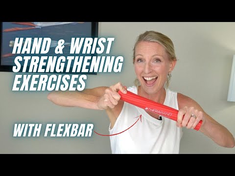 Hand and Wrist Strengthening Exercises with Flexbar: Follow Along Workout