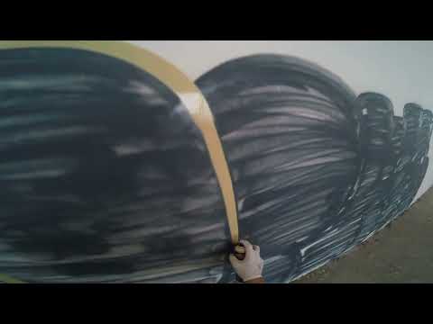 Graffiti at the Abandoned Building - ThrowUp X Tagging | Gopher