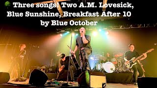 Blue October songs from The Answers! 🌳 2AM Lovesick, Blue Sunshine, Breakfast After 10 • June 2025