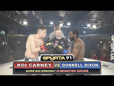 Sparta 91-Koi Carney vs Donnell Dixon