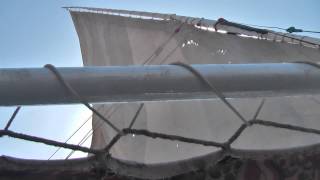 preview picture of video 'Sailing on the Nile with a felucca (Egyptian sailboat) in Aswan, Egypt'