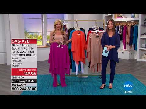 HSN | Slinky Brand Fashions Anniversary 05.11.2018 - 03 PM