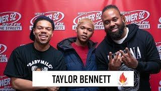 Taylor Bennett Full Interview in The LitPit W/ HotRod| Power92.3 Chicago (Shot By @Miguelvisuals)
