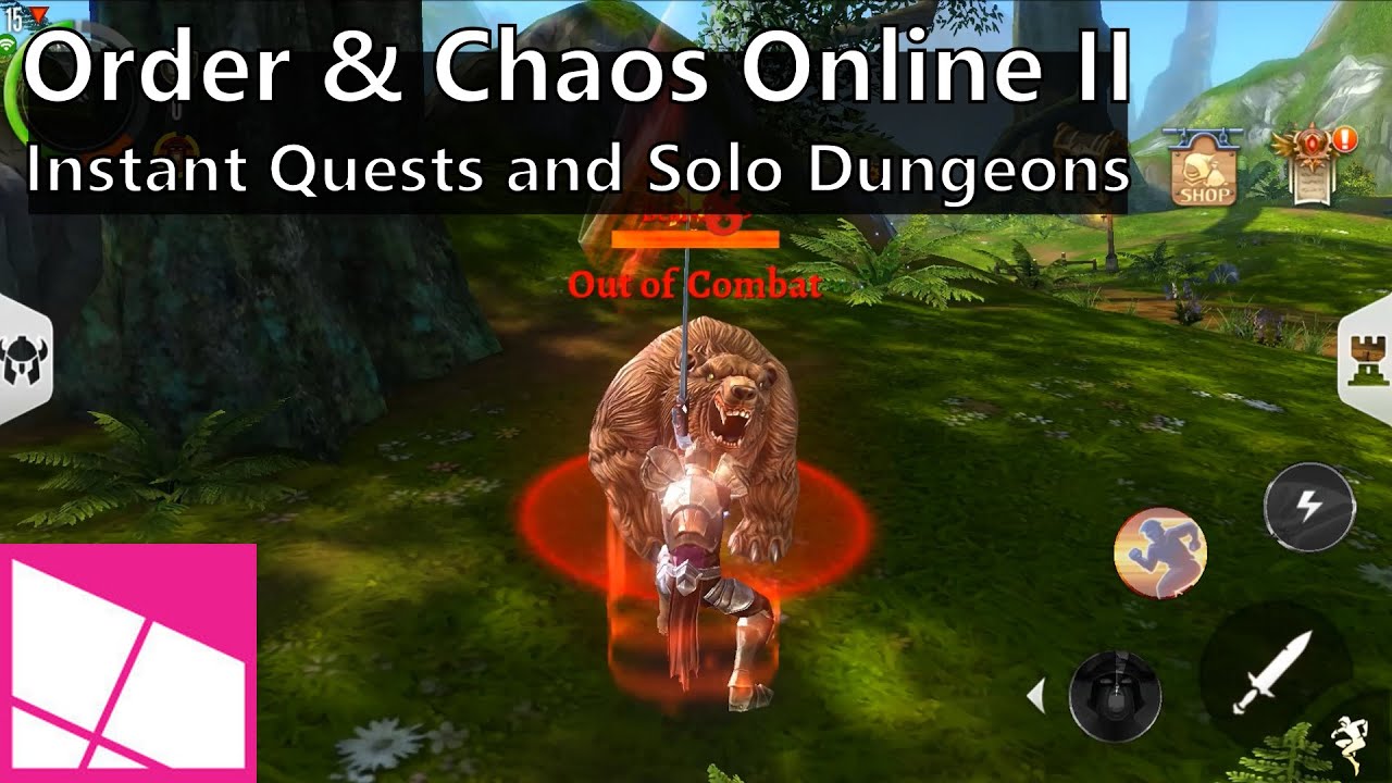 Order & Chaos Online 2: Instant Quests and Solo Dungeons - YouTube