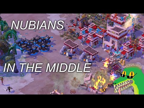 Legendary Nubians In The Middle - Greeks - SE2023 - Age of Empires Online Project Celeste