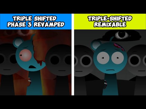 Incredibox Sprunki Triple Shifted Phase 3 (REVAMPED) vs Triple-Shifted (SHIFT3D) (REMIXABLE)
